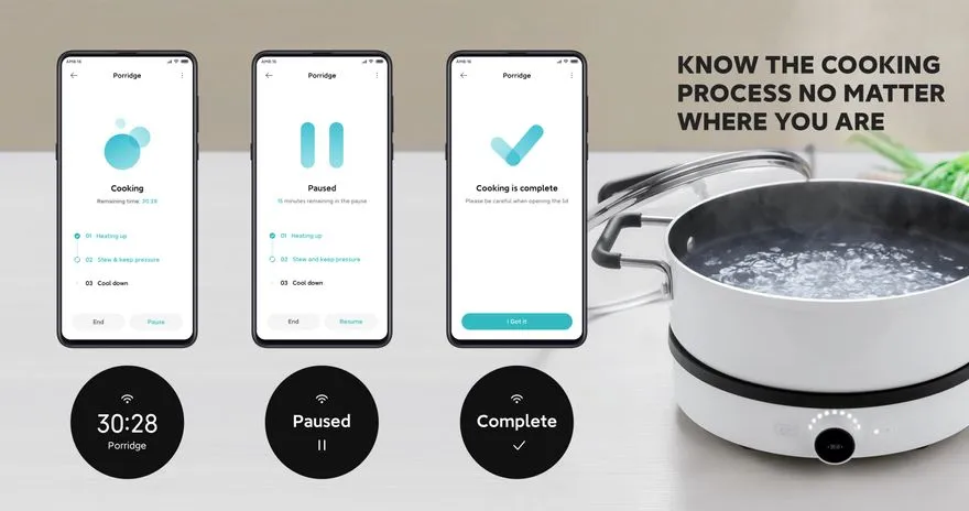 App-Controlled Cooking Devices
