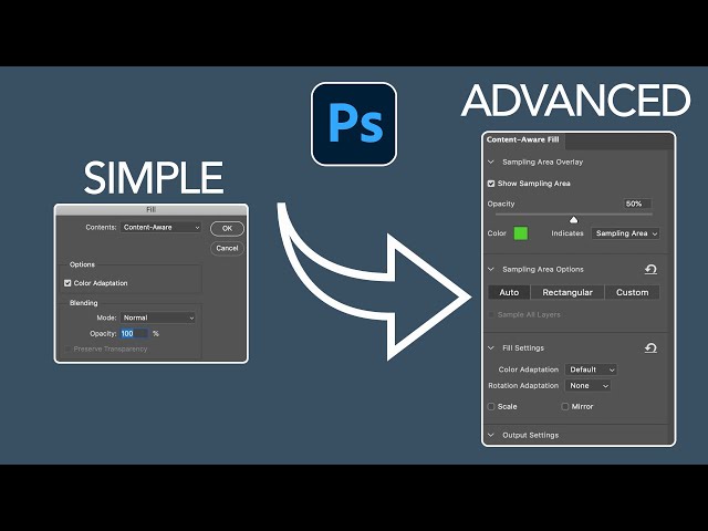 Using Content-Aware Fill